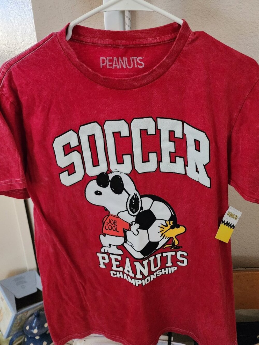 Peanuts Snoopy Woodstock Soccer Women's Size Small Brand NEW with Tag NWT